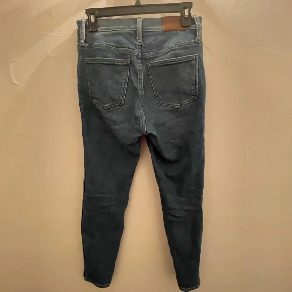 Madewell High-Rise Crop Skinny Jeans in Sheffield Size 26 - Picture 3 of 4